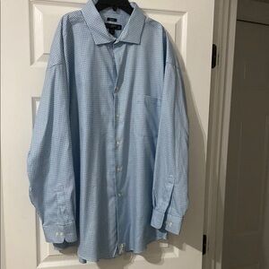 Pronto Uomo Light Blue Checkered Shirt